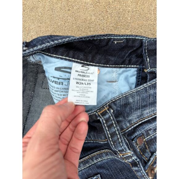 Silver Jeans Co Frances Bootcut Women's Jeans W29 L35 - Picture 4 of 6